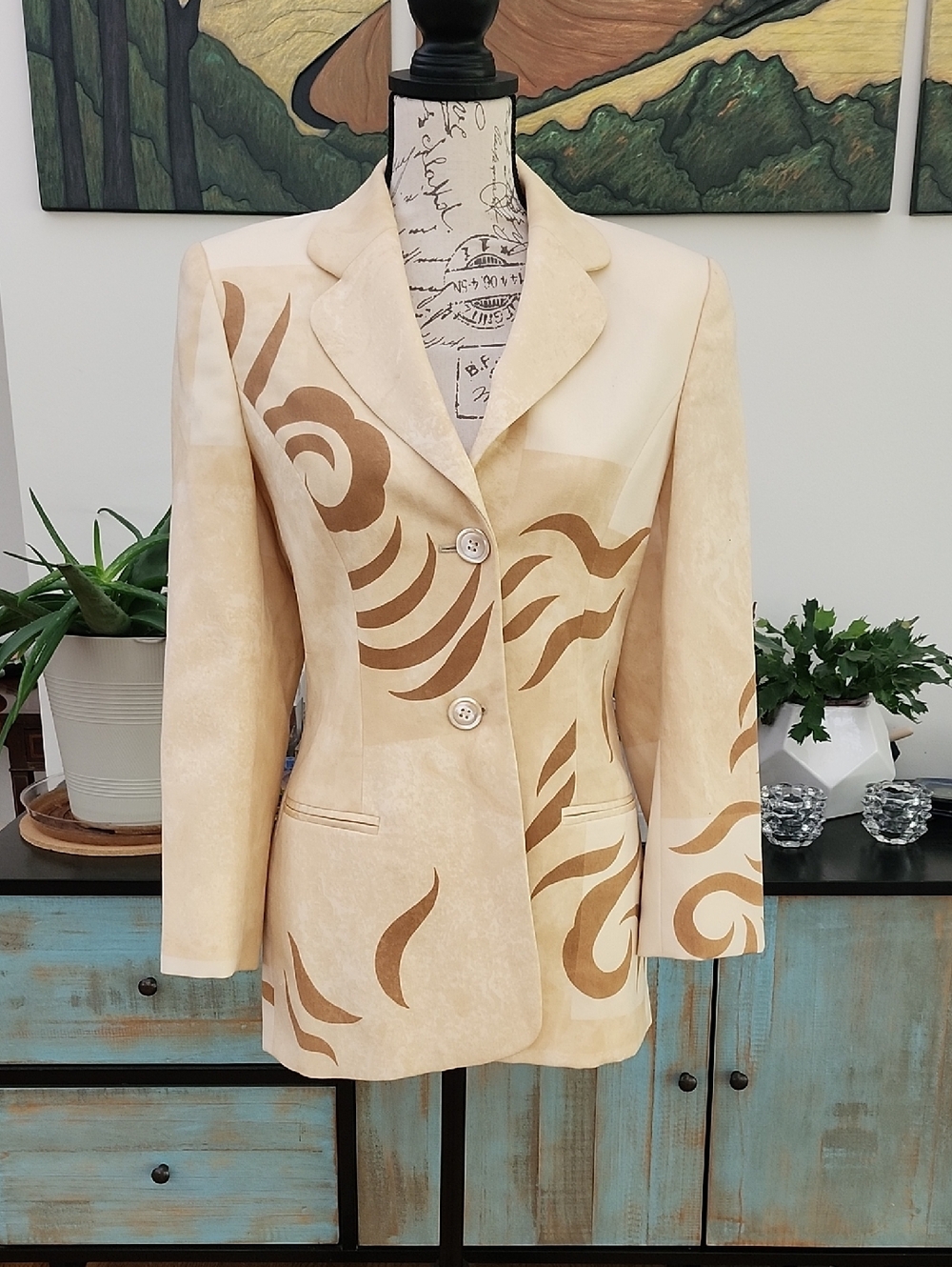 Vintage Laurel New Wool Blazer Jacket